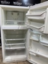Frigidaire Used Refrigerator Top and Bottom 28x60 (White) 