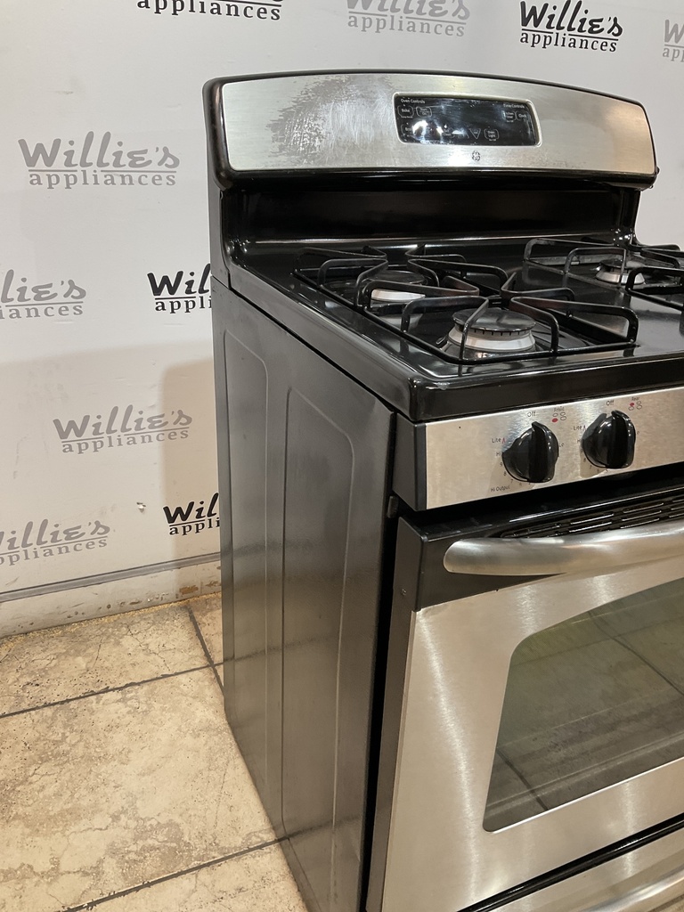 Ge Used Natural Gas Stove 30inches (Stainless Steel) 