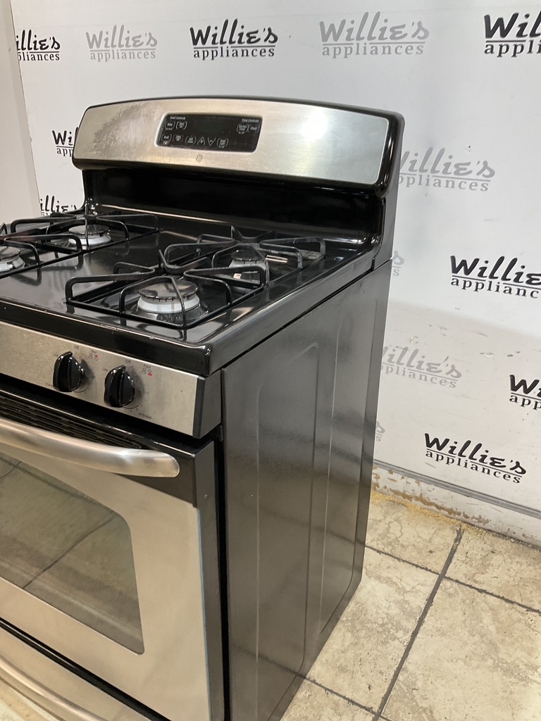 Ge Used Natural Gas Stove 30inches (Stainless Steel) 