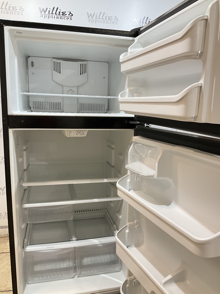 Frigidaire Used Refrigerator Top and Bottom 30x66 (Stainless Steel) 