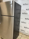 Frigidaire Used Refrigerator Top and Bottom 30x65 1/2” (Stainless Steel)