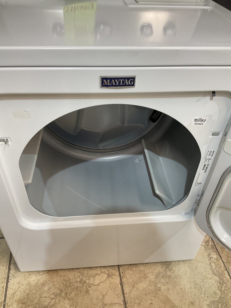 Maytag Used Electric Dryer 220volts (30 AMP) 29inches {3 prong} (White) 