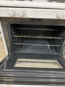 Frigidaire Used Natural Gas Stove 30inches (white) 