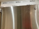 Ge Used Refrigerator Top and Bottom 28x64 (Stainless Steel) 