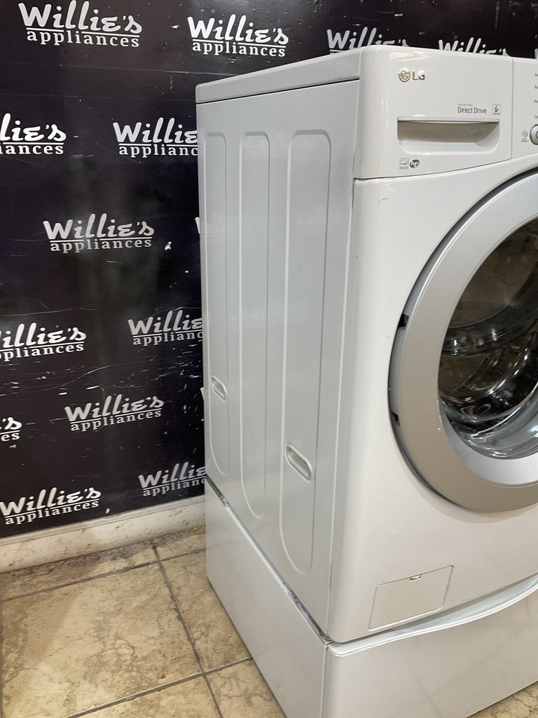 Lg Used Washer Front-load 27inches (White) 