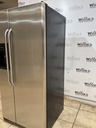 Ge Used Refrigerator Side by Side 36x69 1/2” (Stainless Steel) 