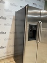 Ge Used Refrigerator Side by Side 36x69 1/2” (Stainless Steel) 