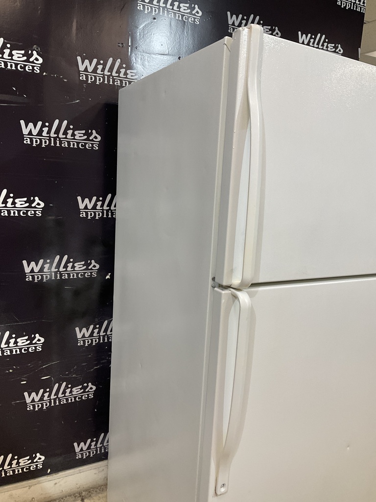 Roper Used Refrigerator Top and Bottom 30x66 (White) 