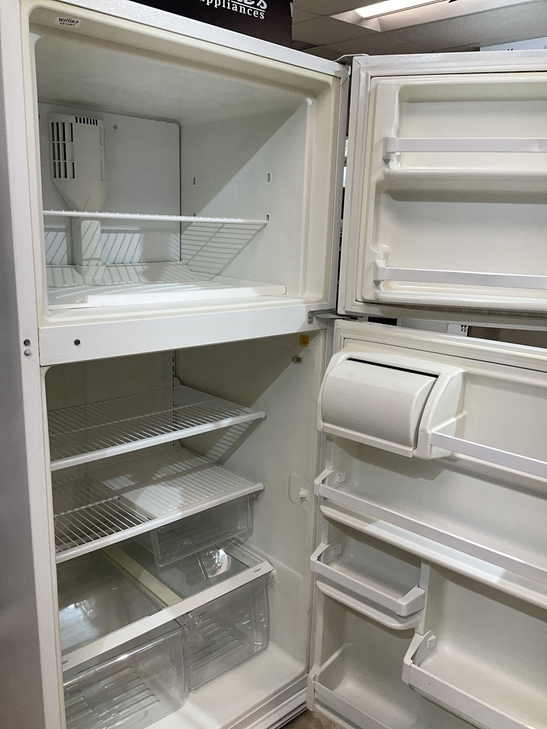 Roper Used Refrigerator Top and Bottom 30x66 (White) 