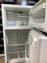 Ge Used Refrigerator Top and Bottom 28x67 (White)