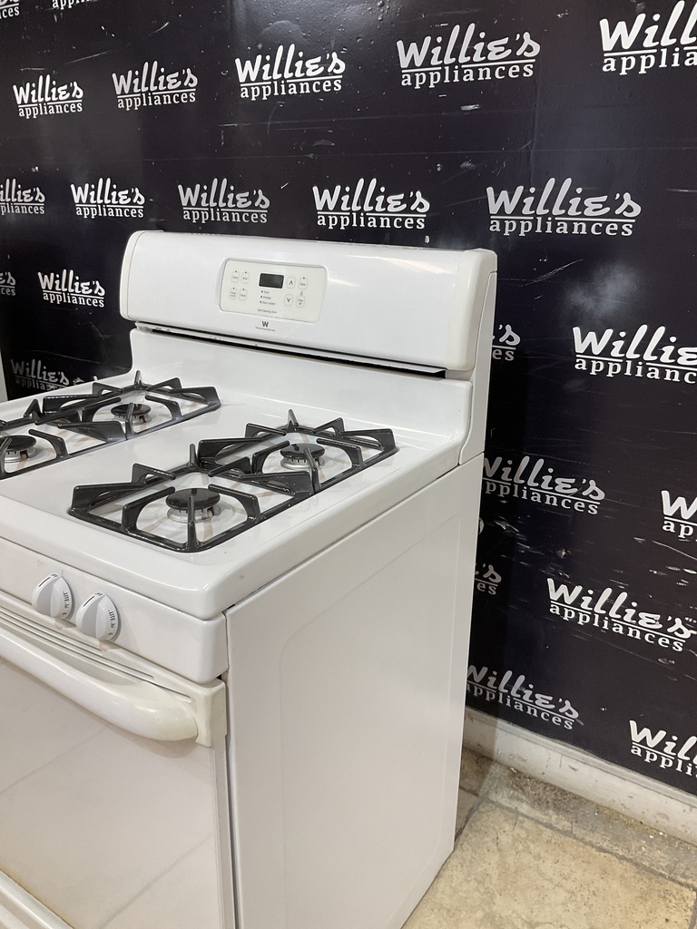 White Westinghouse Used Natural Gas Stove 30inches (White) 
