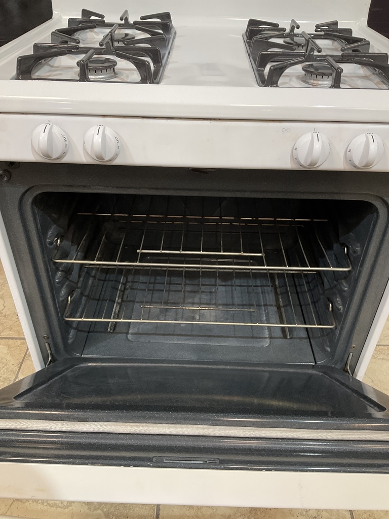 White Westinghouse Used Natural Gas Stove 30inches (White) 