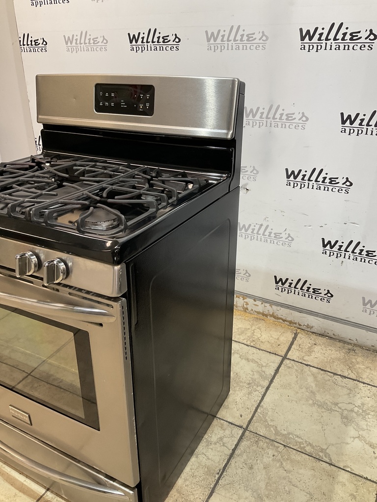 Frigidaire Used Natural Gas Stove 30inches (Stainless Steel) 
