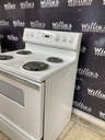 Americana Used Electric Stove 220volts (40/50 AMP) 30inches {no cord} (White) 