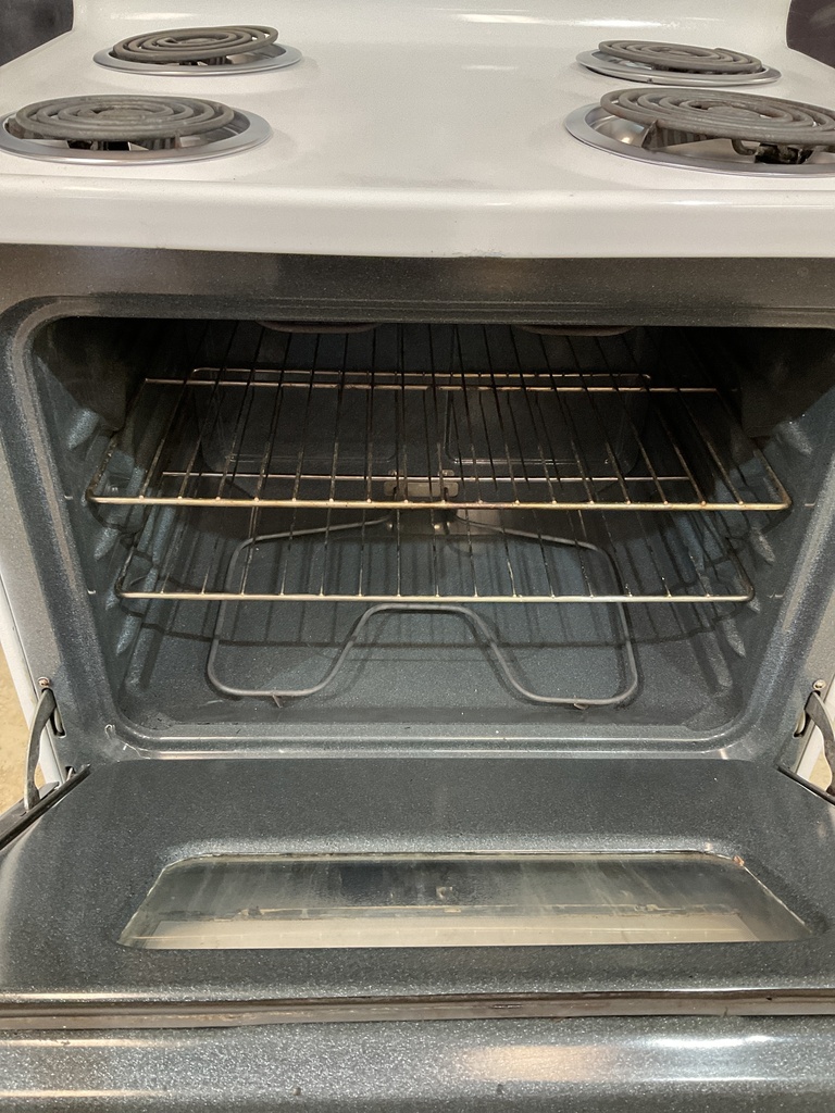 Americana Used Electric Stove 220volts (40/50 AMP) 30inches {no cord} (White) 
