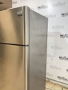 Frigidaire Used Refrigerator Top and Bottom 30x66 (Stainless Steel) 