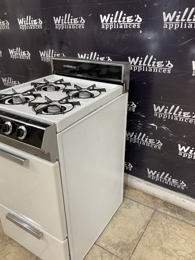 Caloric Used Natural Gas Stove 20inches (White) 