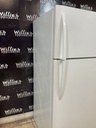 Frigidaire Used Refrigerator Top and Bottom 30x66 (White) 