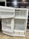 Kenmore Used Refrigerator Top and Bottom 28x61 1/2” (White) 