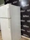 Ge Used Refrigerator Top and Bottom 28x67 (White) 