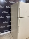 Ge Used Refrigerator Top and Bottom 28x61 1/2” (Bisque) 