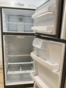 Ge Used Refrigerator Top and Bottom 28x66 1/2” (Stainless Steel) 