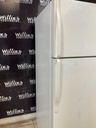 Whirlpool Used Refrigerator Top and Bottom 28x67 1/2” (White) 