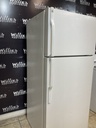 Ge Used Refrigerator Top and Bottom 28x67 (White) 