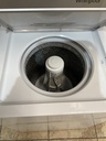 Whirlpool Used Electric Dryer 220volts (30 AMP) 24x71 {3 prong}  (White) 