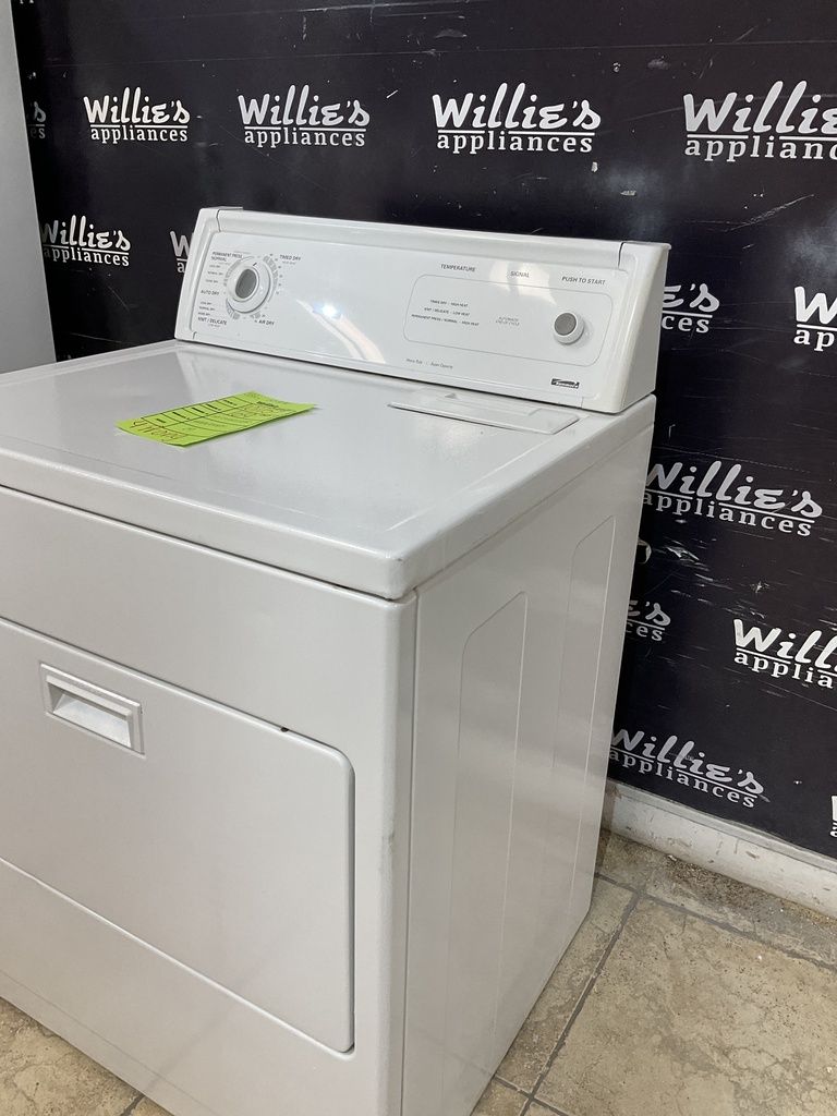 Kenmore Used Electric Dryer 220volts (30 AMP) 29inches {4 prong} (White) 