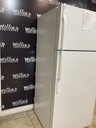 Ge Used Refrigerator Top and Bottom 28x67 (White) 