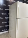 Whirlpool Used Refrigerator Top and Bottom 33x66 (Bisque) 
