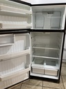 Ge Used Refrigerator Top and Bottom 28x64 1/2” (Black) 