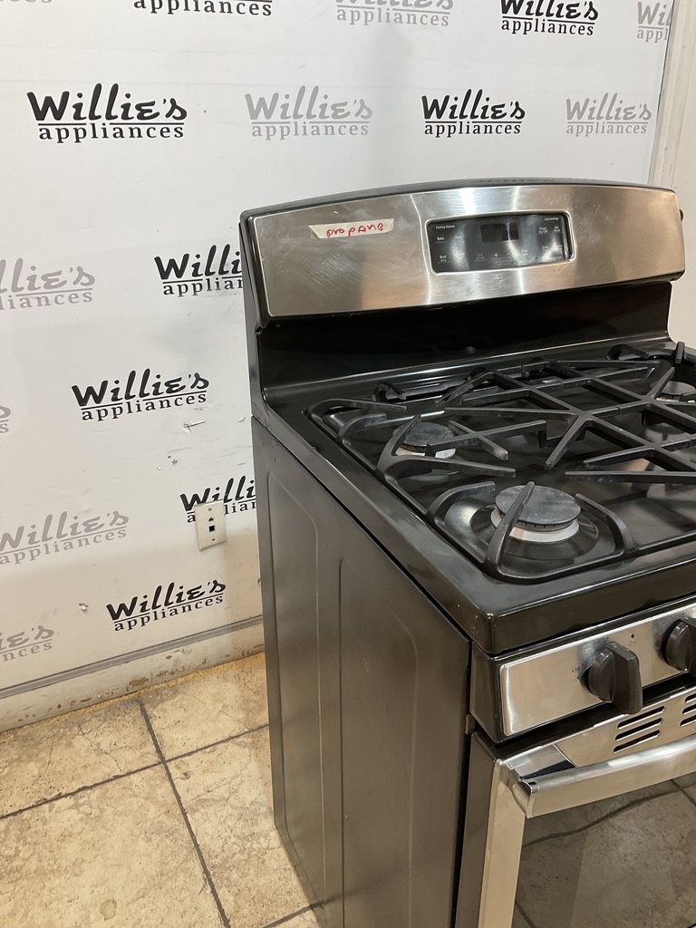 Ge Used Gas Propane Stove 30inches (Stainless Steel) 