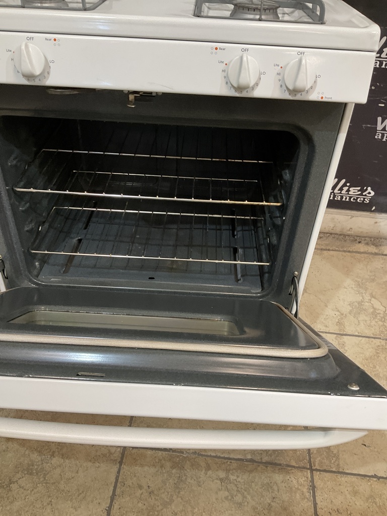 Hotpoint Used Natural Gas Stove 30inches (White) 