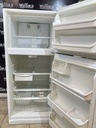 Frigidaire Used Refrigerator Top and Bottom 30x68 1/2” (White) 