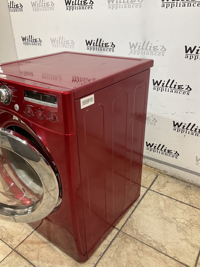 Lg Used Natural Gas Dryer 27inches (Red) 
