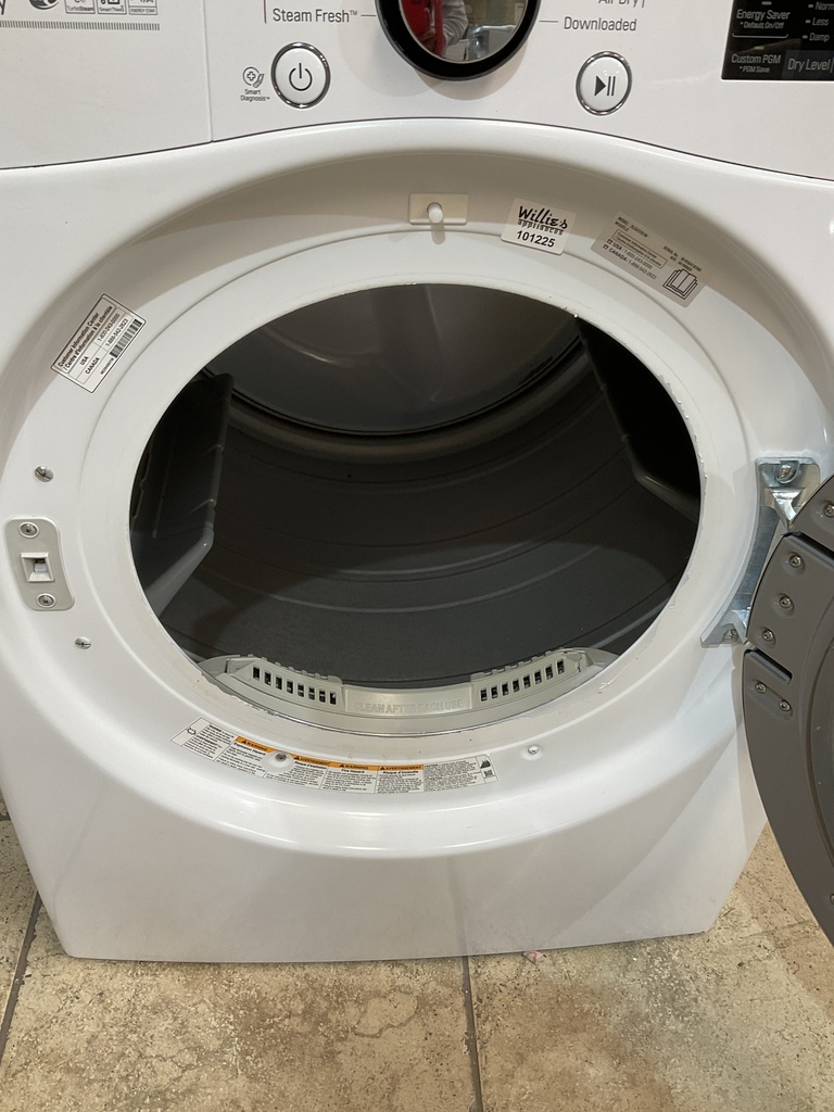 Lg Used Natural Gas Dryer 27inches (White) 