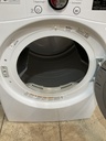 Lg Used Natural Gas Dryer 27inches (White) 