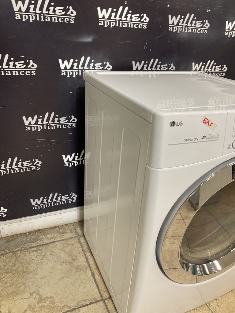 Lg Used Natural Gas Dryer 27inches (White) 