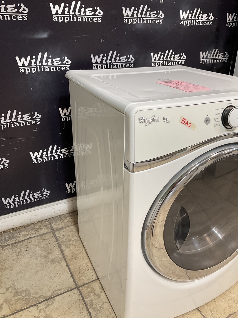 Whirlpool Used Natural Gas Dryer 27inches (White) 