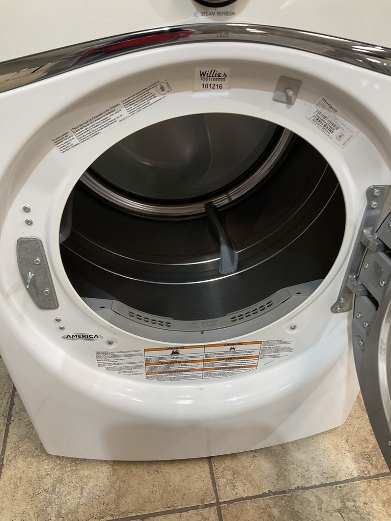 Whirlpool Used Natural Gas Dryer 27inches (White) 