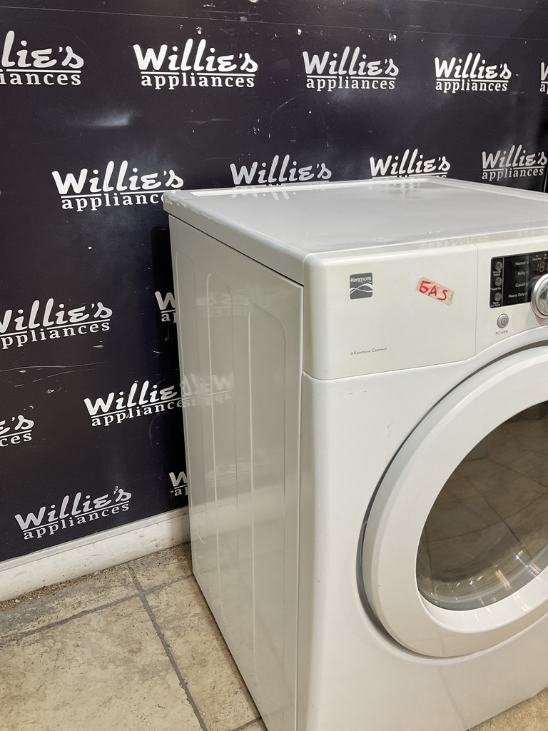 Kenmore Used Natural Gas Dryer 27inches (White) 