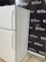 Frigidaire Used Refrigerator Top and Bottom 28x60 1/2” (White) 