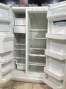 Whirlpool Used Refrigerator Side by Side 36x69 1/2” (White j 