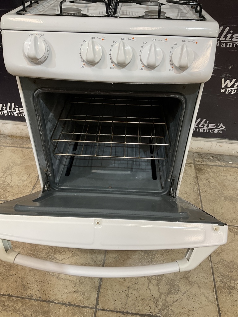 Hotpoint Used Natural Gas Stove 20inches (White) 