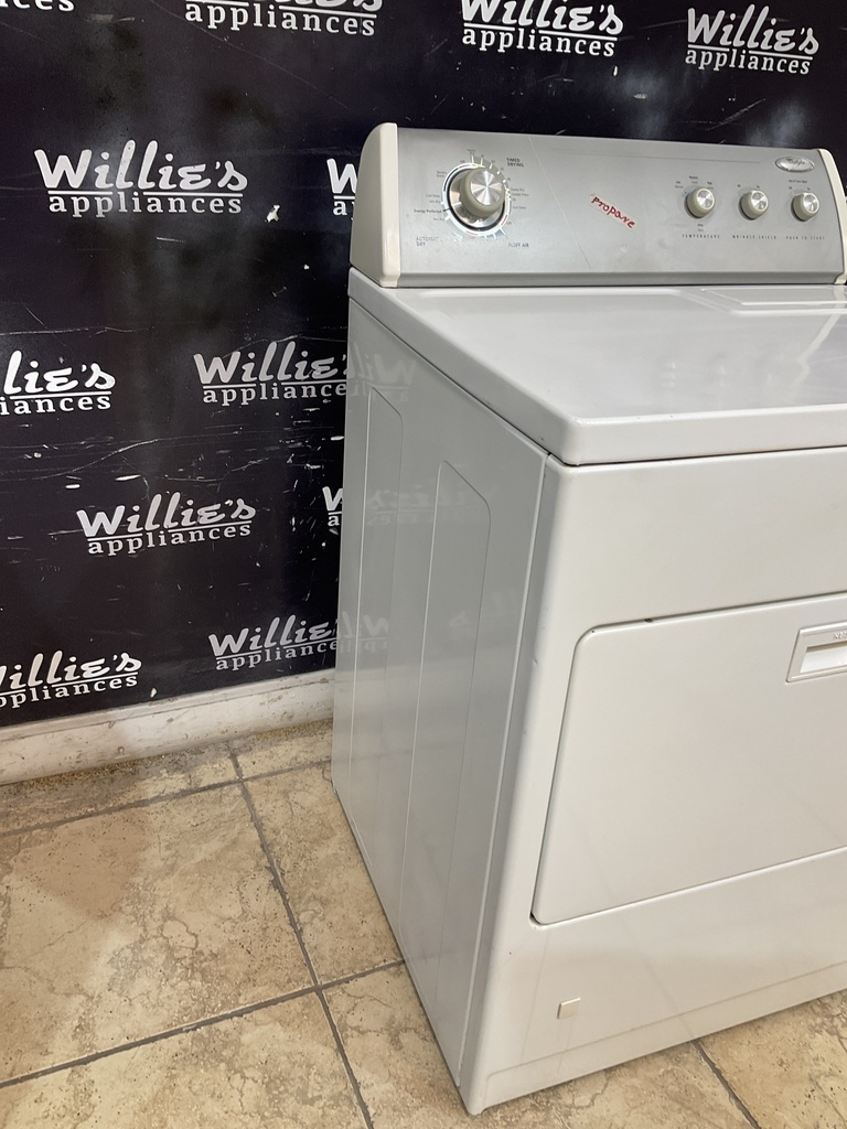 Whirlpool Used Gas Propane Dryer 29inches (White) 