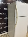 Frigidaire Used Refrigerator Top and Bottom 30x65 1/2” (White) 