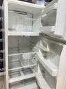 Ge Used Refrigerator Top and Bottom 28x67 1/2” (White) 