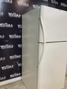 Frigidaire Used Refrigerator Top and Bottom 30x69 (Bisque) 